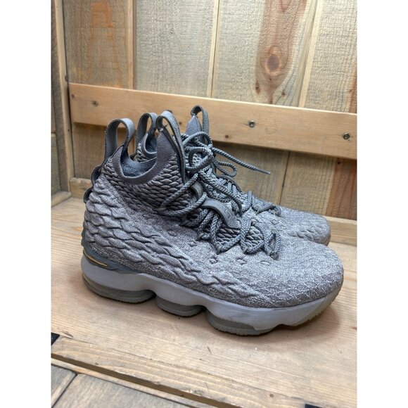 Nike Other - 6.5Y Nike LeBron 15 'City Edition' Wolf Gray 922811-005 (GS) EU39 Basketball Sho